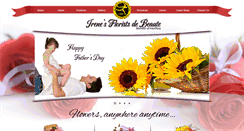 Desktop Screenshot of ireneflorists.com